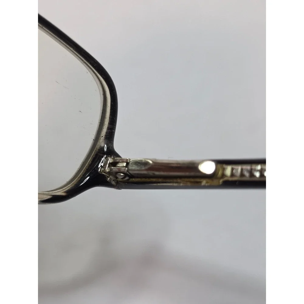 I-Deal Optics Frame Only Grant Black Crystal Rectangle Eyeglasses 51-19-140 Cute